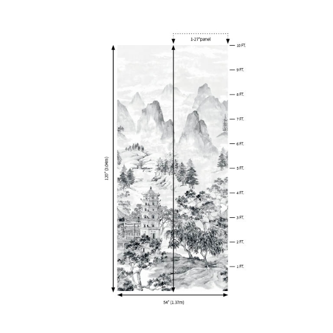 Picture of Stoney Lane Mural - Pencil