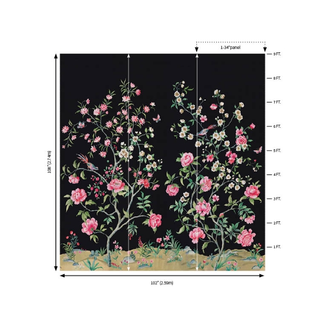 Picture of Swan Lane Mural - Licorice