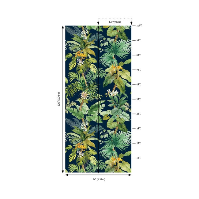 Picture of Swedeland Mural - Midnight Forest