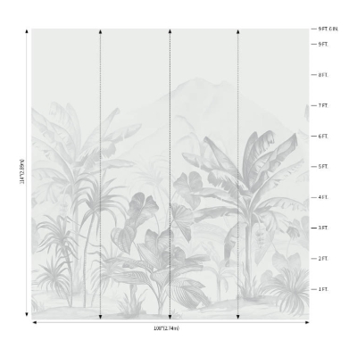 Picture of Ikoma Mural - Monotone