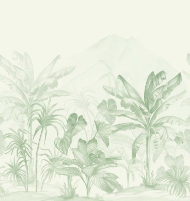 Picture of Ikoma Mural - Tropics Paradise